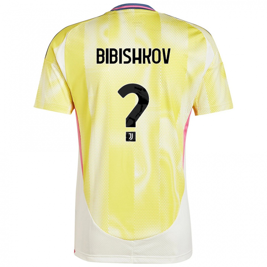 Criança Camisola Marsel Bibishkov #0 Solar Amarelo Alternativa 2024/25 Camisa Brasil