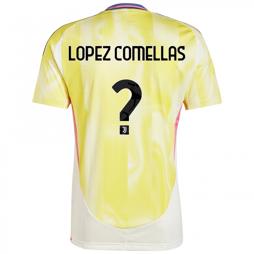 Criança Camisola Ivan Lopez Comellas #0 Solar Amarelo Alternativa 2024/25 Camisa Brasil