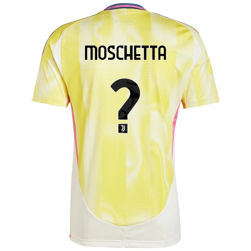 Criança Camisola Lorenzo Moschetta #0 Solar Amarelo Alternativa 2024/25 Camisa Brasil