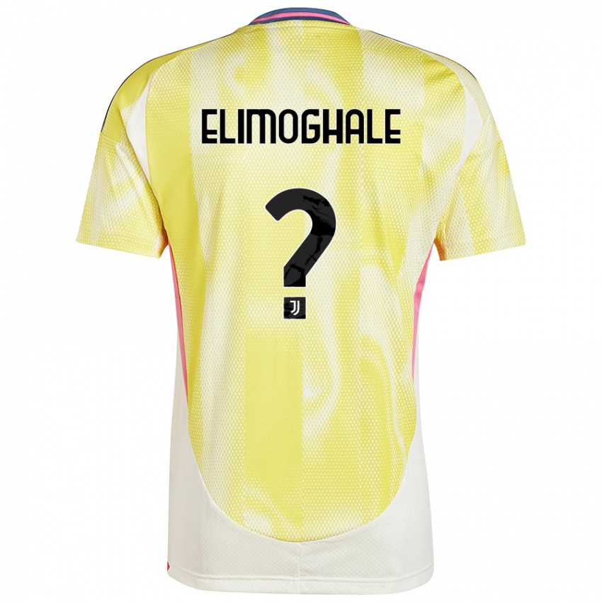 Criança Camisola Destiny Elimoghale #0 Solar Amarelo Alternativa 2024/25 Camisa Brasil