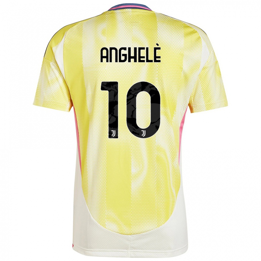 Criança Camisola Lorenzo Anghelè #10 Solar Amarelo Alternativa 2024/25 Camisa Brasil