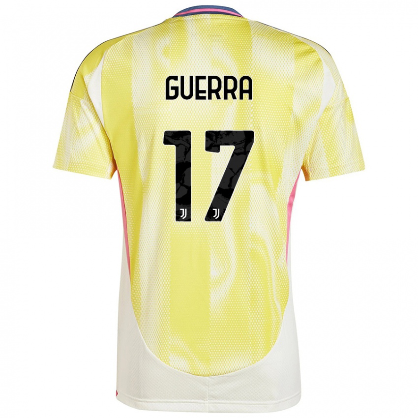 Criança Camisola Simone Guerra #17 Solar Amarelo Alternativa 2024/25 Camisa Brasil