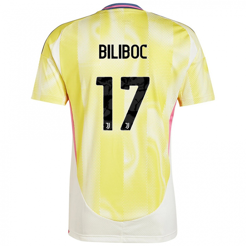 Criança Camisola Lorenzo Biliboc #17 Solar Amarelo Alternativa 2024/25 Camisa Brasil