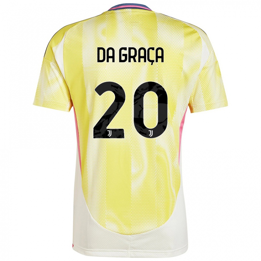 Criança Camisola Cosimo Da Graça #20 Solar Amarelo Alternativa 2024/25 Camisa Brasil