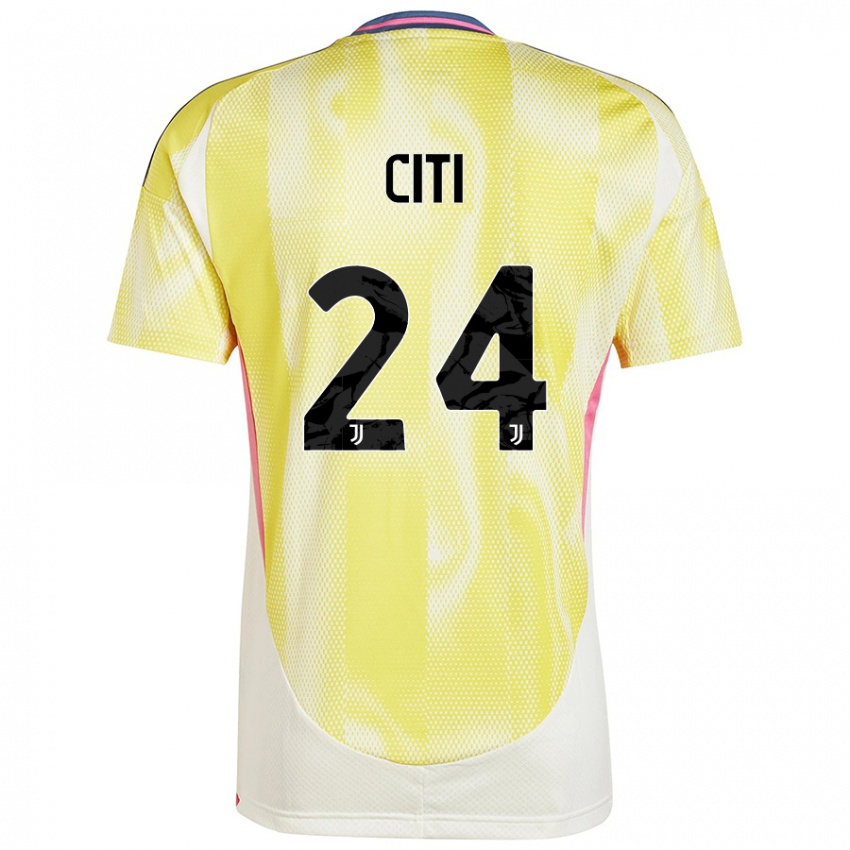 Criança Camisola Alessandro Citi #24 Solar Amarelo Alternativa 2024/25 Camisa Brasil