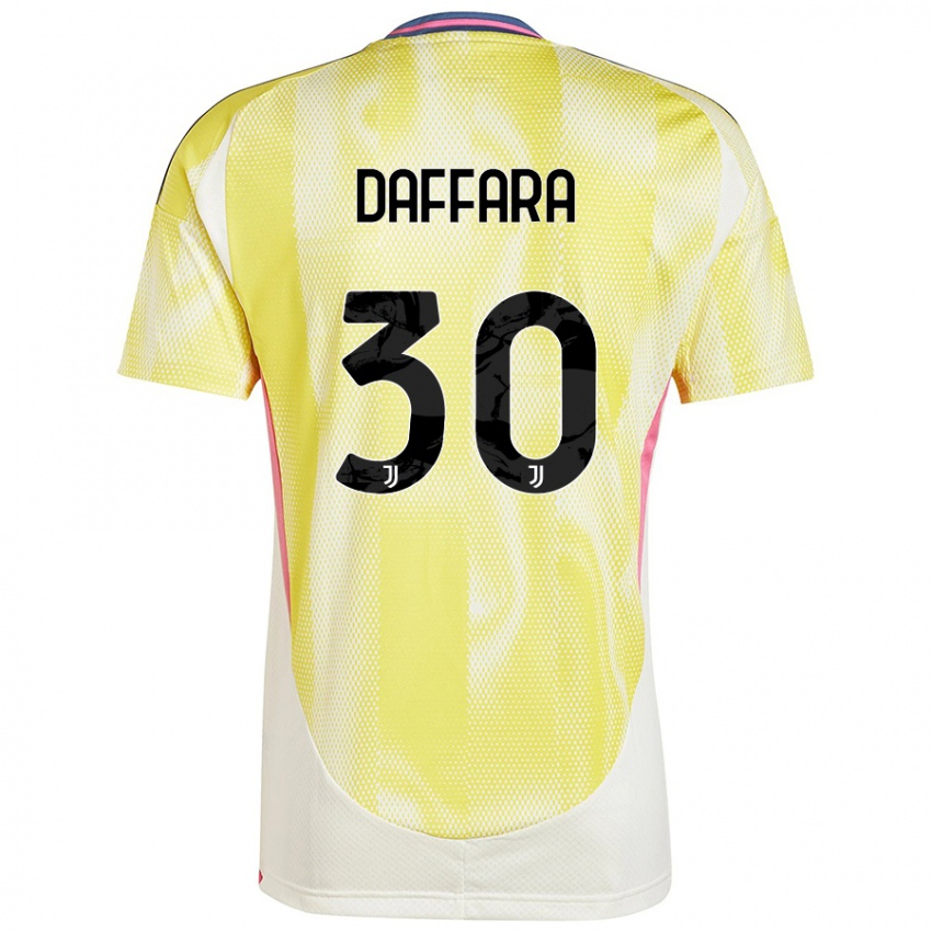 Criança Camisola Giovanni Daffara #30 Solar Amarelo Alternativa 2024/25 Camisa Brasil