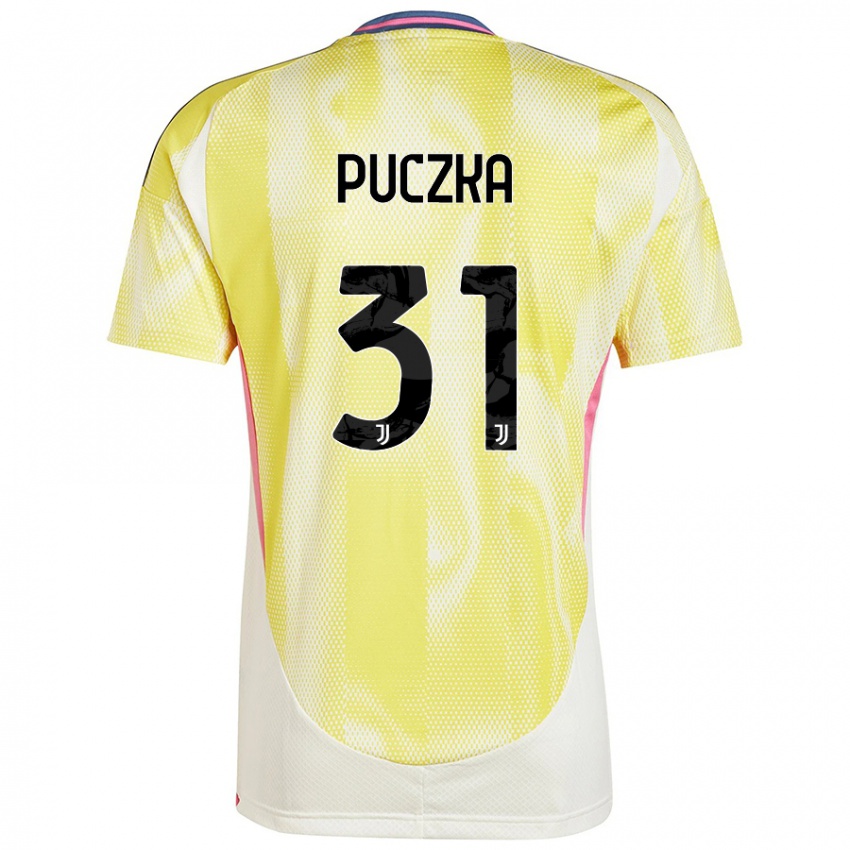 Criança Camisola David Puczka #31 Solar Amarelo Alternativa 2024/25 Camisa Brasil