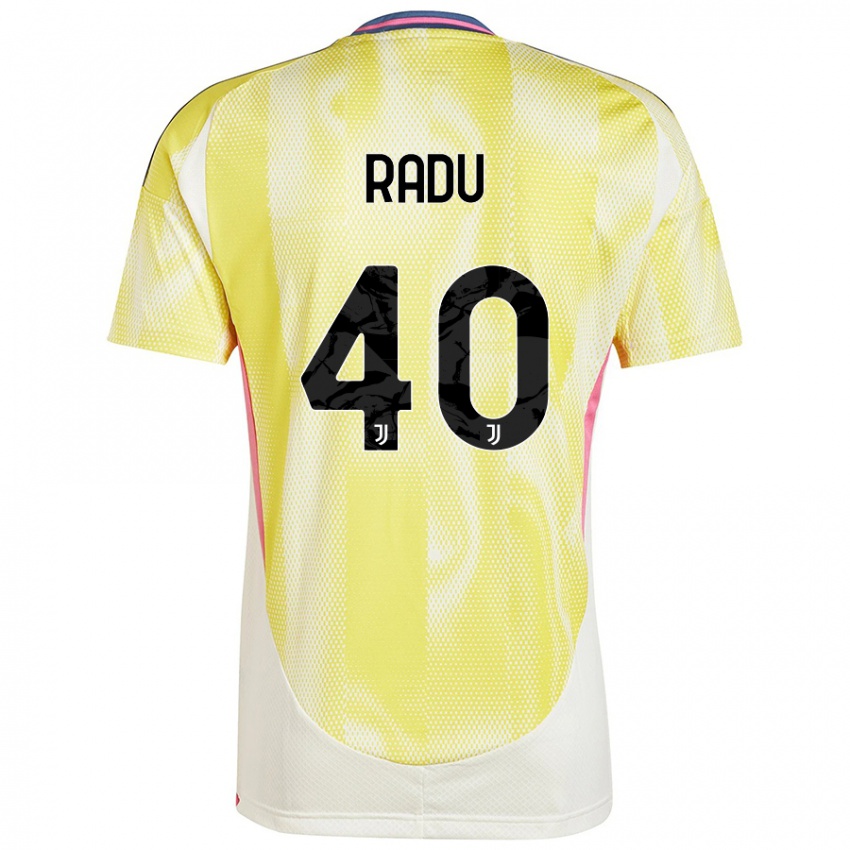 Criança Camisola Riccardo Radu #40 Solar Amarelo Alternativa 2024/25 Camisa Brasil