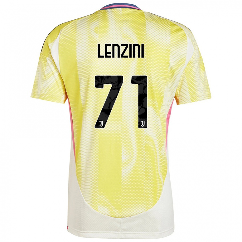 Criança Camisola Martina Lenzini #71 Solar Amarelo Alternativa 2024/25 Camisa Brasil