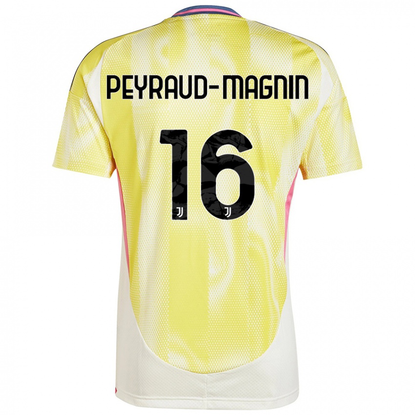 Criança Camisola Pauline Peyraud-Magnin #16 Solar Amarelo Alternativa 2024/25 Camisa Brasil