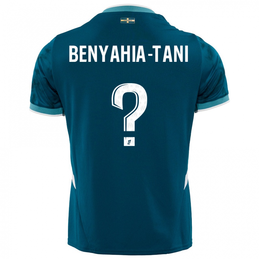 Criança Camisola Aylan Benyahia-Tani #0 Azul Turquesa Alternativa 2024/25 Camisa Brasil