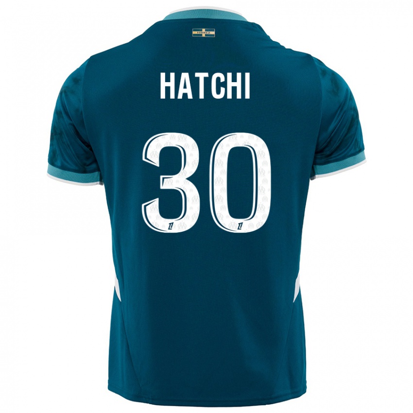 Criança Camisola Anaïs Hatchi #30 Azul Turquesa Alternativa 2024/25 Camisa Brasil