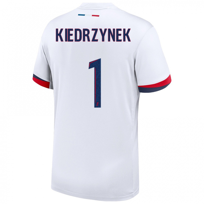 Criança Camisola Katarzyna Kiedrzynek #1 Azul Branco Vermelho Alternativa 2024/25 Camisa Brasil