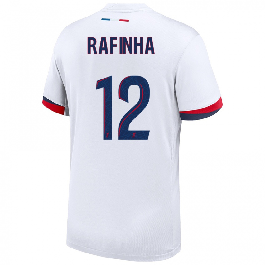 Criança Camisola Rafinha #12 Azul Branco Vermelho Alternativa 2024/25 Camisa Brasil