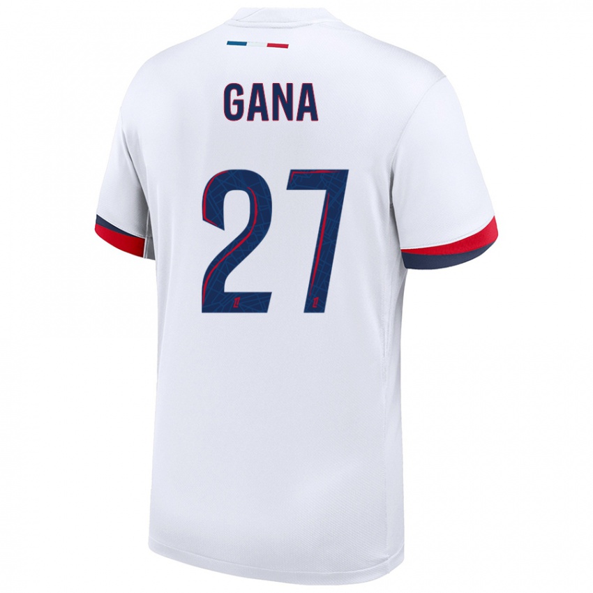 Criança Camisola Idrissa Gana Gueye #27 Azul Branco Vermelho Alternativa 2024/25 Camisa Brasil