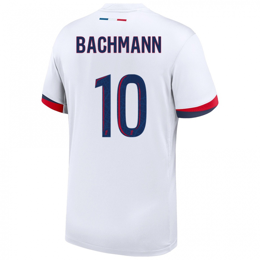 Criança Camisola Ramona Bachmann #10 Azul Branco Vermelho Alternativa 2024/25 Camisa Brasil