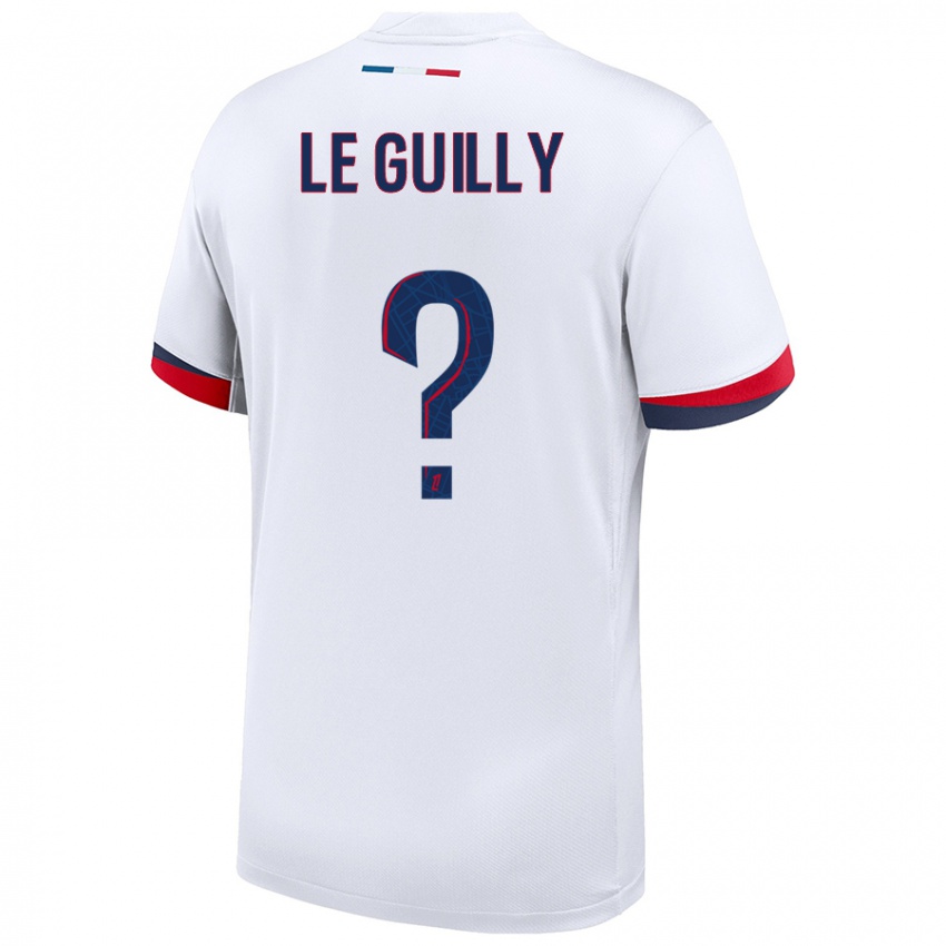 Criança Camisola Eden Le Guilly #0 Azul Branco Vermelho Alternativa 2024/25 Camisa Brasil