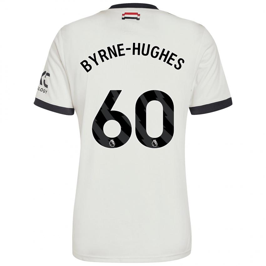 Criança Camisola Cameron Byrne-Hughes #60 Off White Terceiro 2024/25 Camisa Brasil