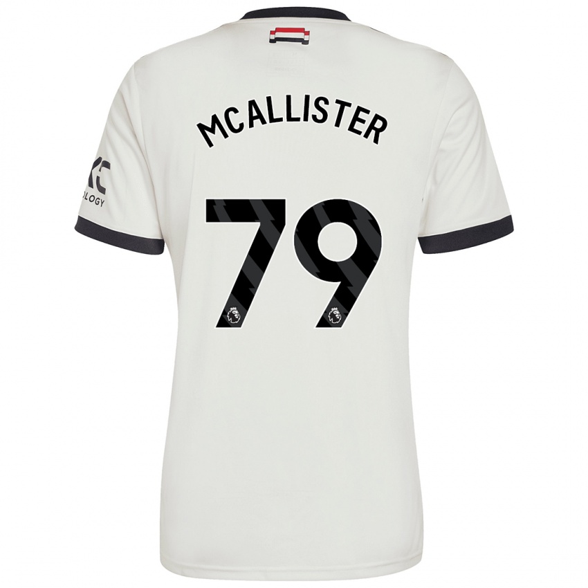 Criança Camisola Finley Mcallister #79 Off White Terceiro 2024/25 Camisa Brasil