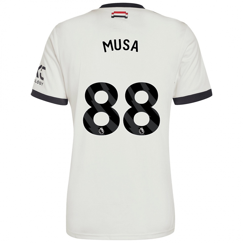 Criança Camisola Victor Musa #88 Off White Terceiro 2024/25 Camisa Brasil