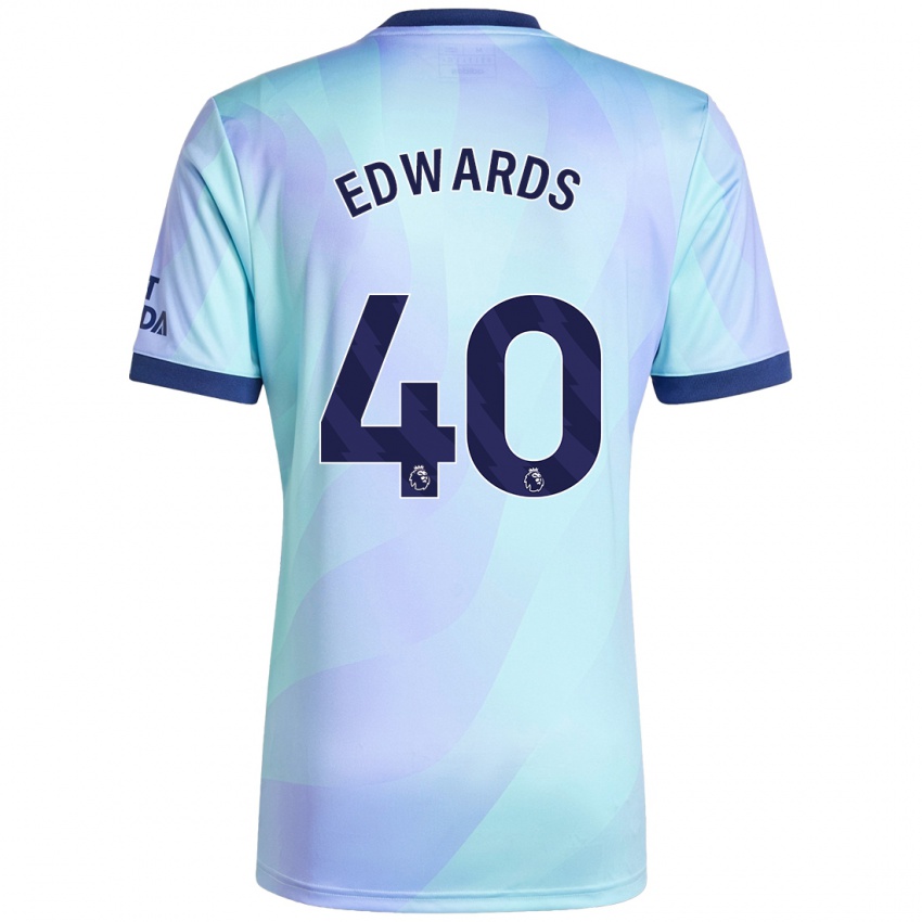 Criança Camisola Khayon Edwards #40 Água Terceiro 2024/25 Camisa Brasil