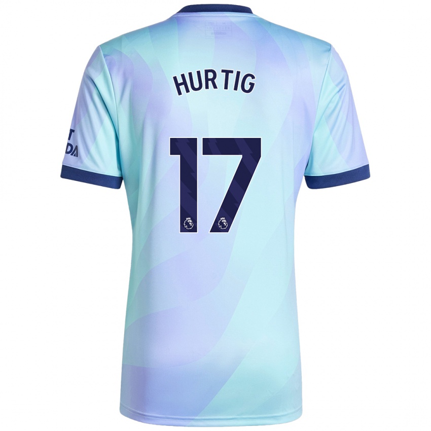 Criança Camisola Lina Hurtig #17 Água Terceiro 2024/25 Camisa Brasil