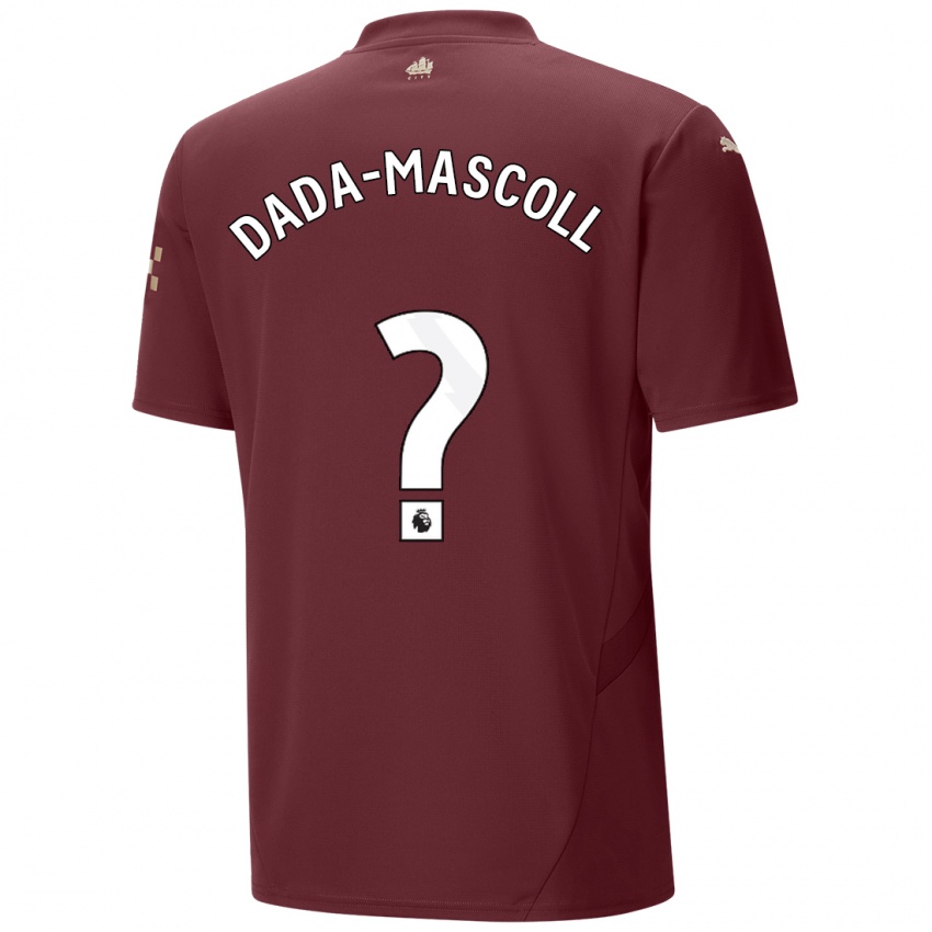 Criança Camisola Isaiah Dada-Mascoll #0 Marrom Terceiro 2024/25 Camisa Brasil