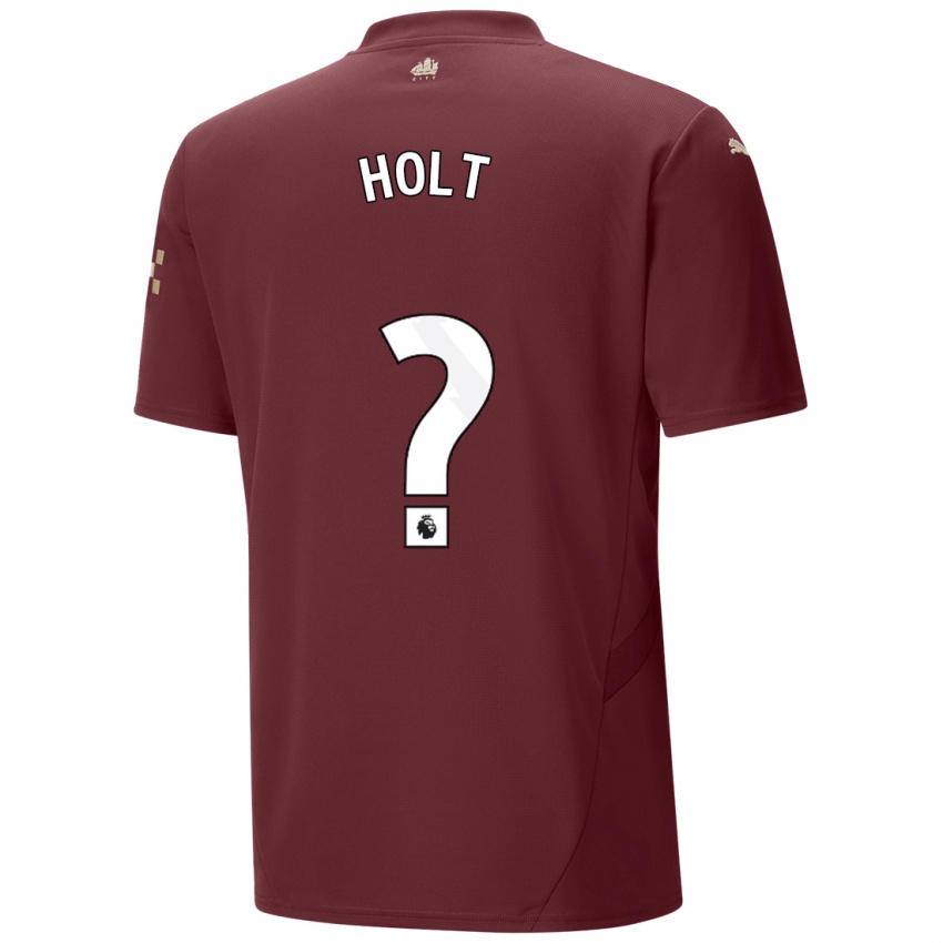 Criança Camisola Charlie Holt #0 Marrom Terceiro 2024/25 Camisa Brasil