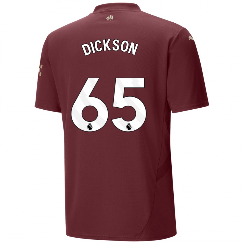 Criança Camisola Will Dickson #65 Marrom Terceiro 2024/25 Camisa Brasil