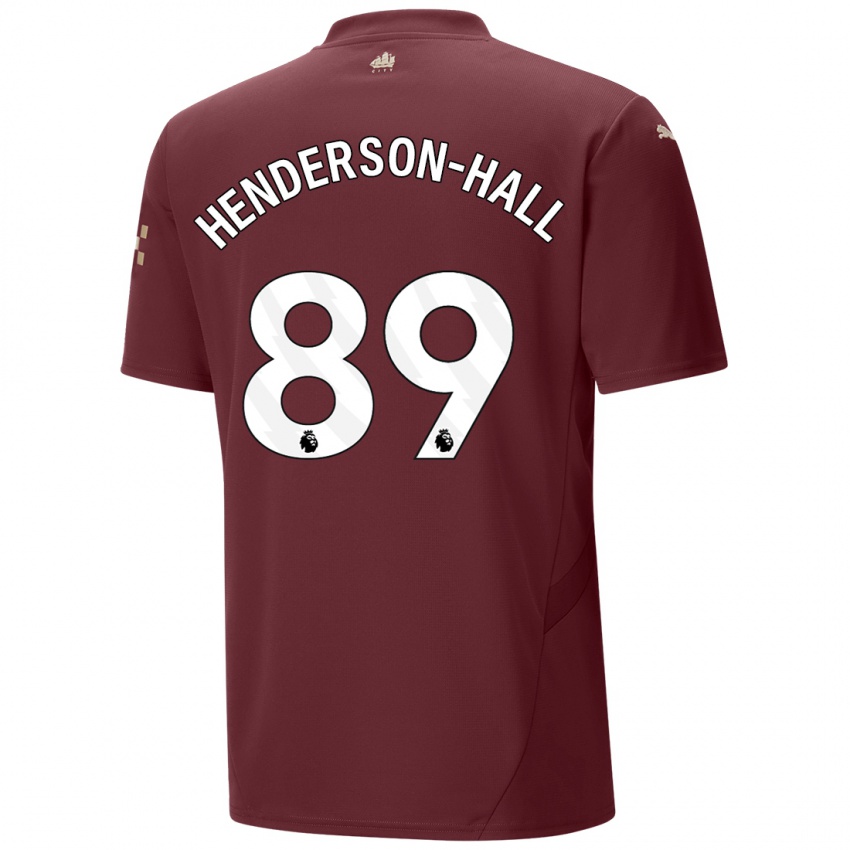 Criança Camisola Matty Henderson-Hall #89 Marrom Terceiro 2024/25 Camisa Brasil