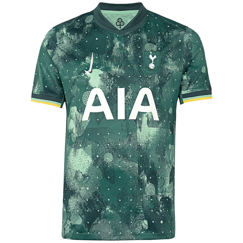 Criança Camisola Richarlison #9 Verde Menta Terceiro 2024/25 Camisa Brasil