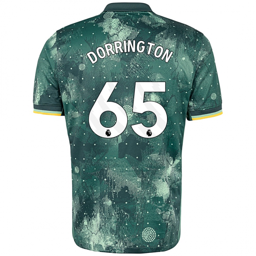 Criança Camisola Alfie Dorrington #65 Verde Menta Terceiro 2024/25 Camisa Brasil