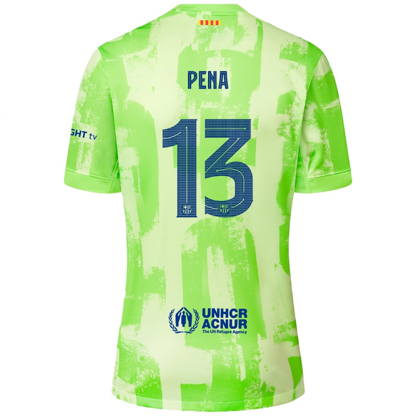 Criança Camisola Inaki Pena #13 Lima Terceiro 2024/25 Camisa Brasil