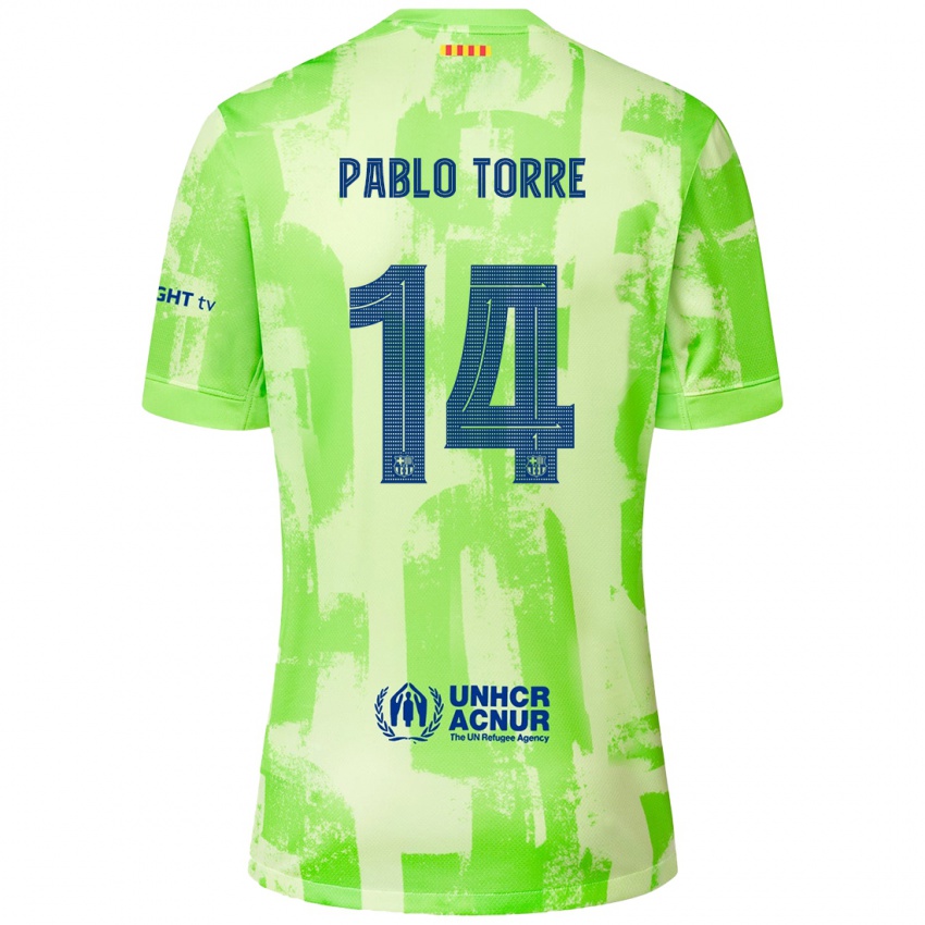 Criança Camisola Pablo Torre #14 Lima Terceiro 2024/25 Camisa Brasil