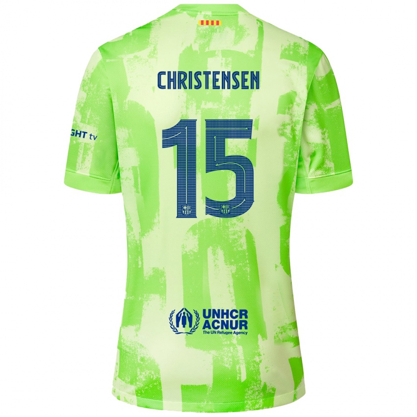 Criança Camisola Andreas Christensen #15 Lima Terceiro 2024/25 Camisa Brasil