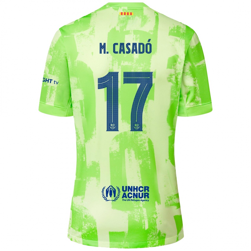 Criança Camisola Marc Casado #17 Lima Terceiro 2024/25 Camisa Brasil