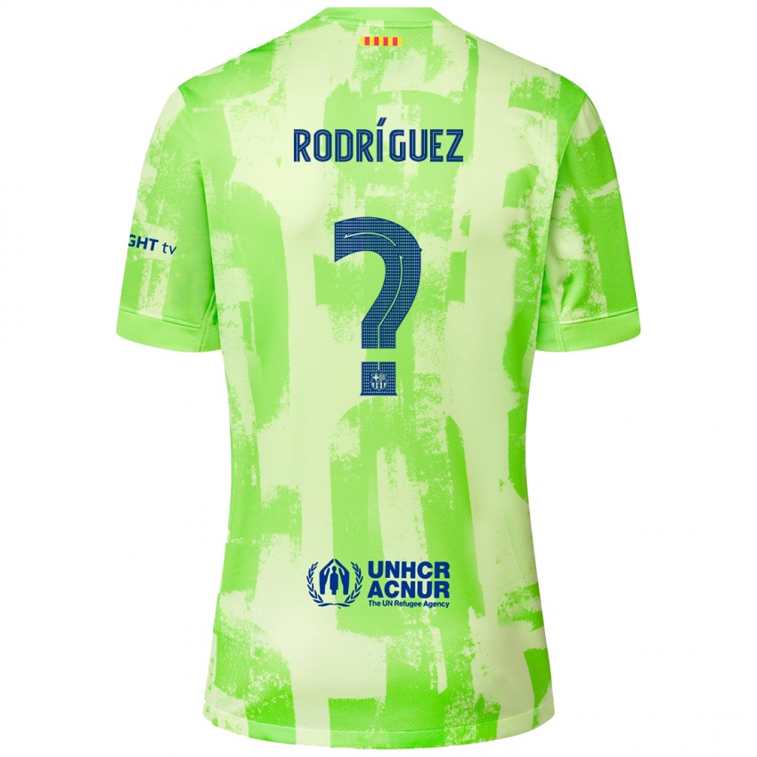 Criança Camisola Alfredo Rodríguez #0 Lima Terceiro 2024/25 Camisa Brasil