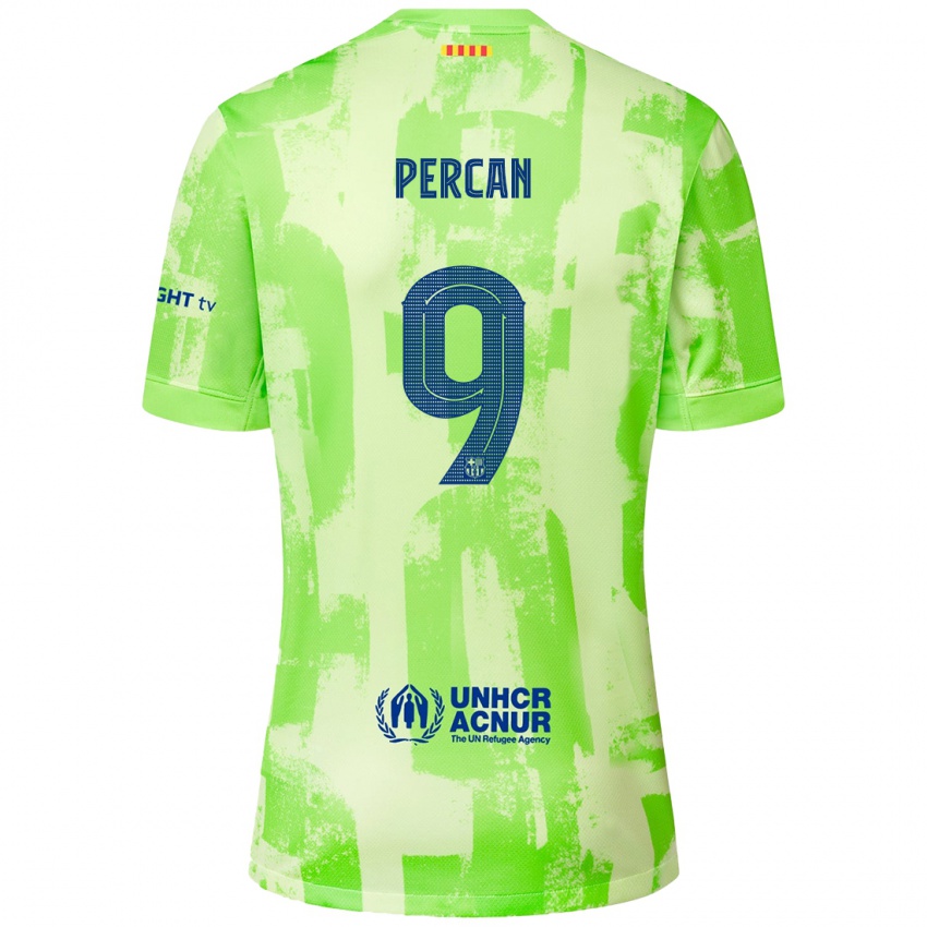 Criança Camisola Diego Percan #9 Lima Terceiro 2024/25 Camisa Brasil