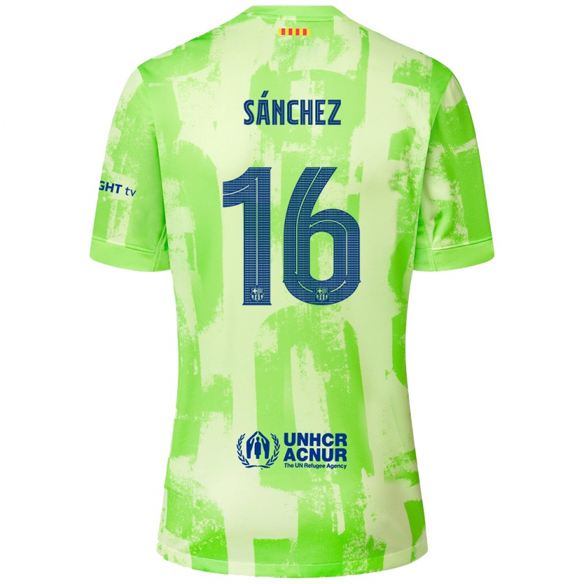 Criança Camisola Edu Sánchez #16 Lima Terceiro 2024/25 Camisa Brasil