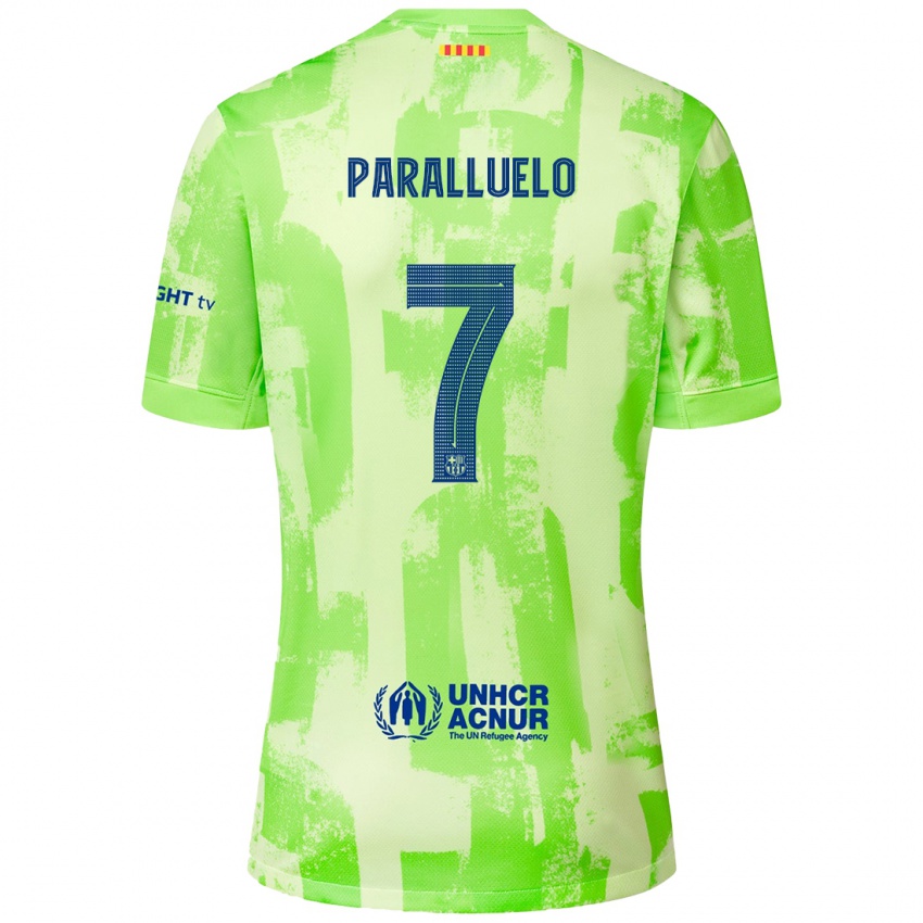 Criança Camisola Salma Paralluelo #7 Lima Terceiro 2024/25 Camisa Brasil