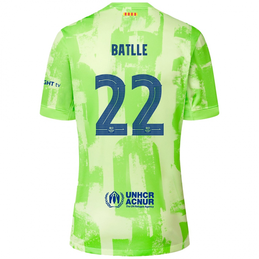 Criança Camisola Ona Batlle #22 Lima Terceiro 2024/25 Camisa Brasil