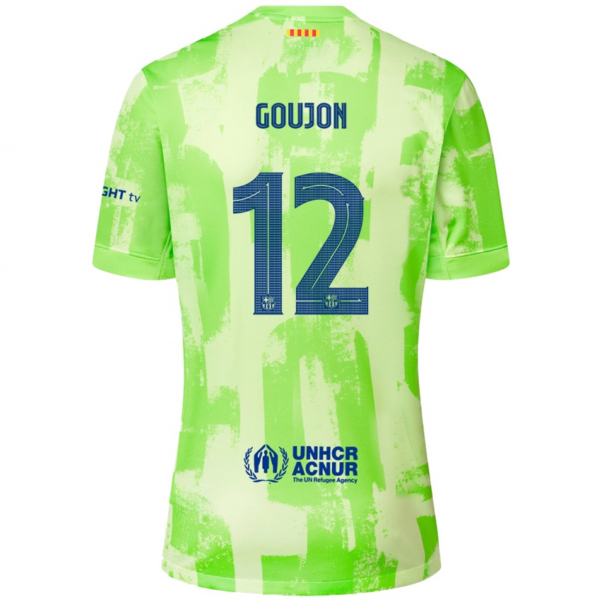 Criança Camisola Iker Goujón #12 Lima Terceiro 2024/25 Camisa Brasil