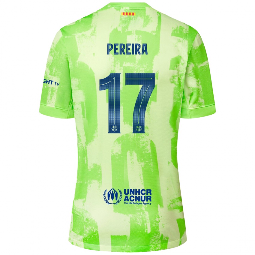 Criança Camisola Andrea Pereira #17 Lima Terceiro 2024/25 Camisa Brasil