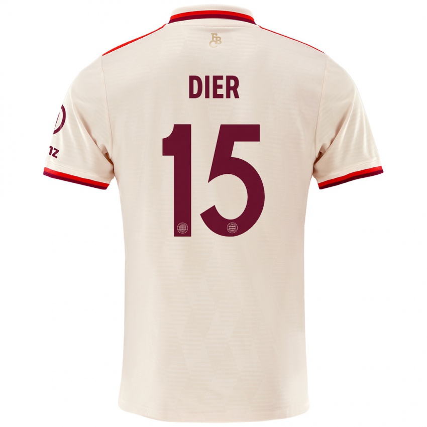 Criança Camisola Eric Dier #15 Linho Terceiro 2024/25 Camisa Brasil