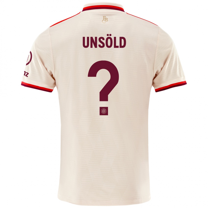 Criança Camisola Samuel Unsöld #0 Linho Terceiro 2024/25 Camisa Brasil