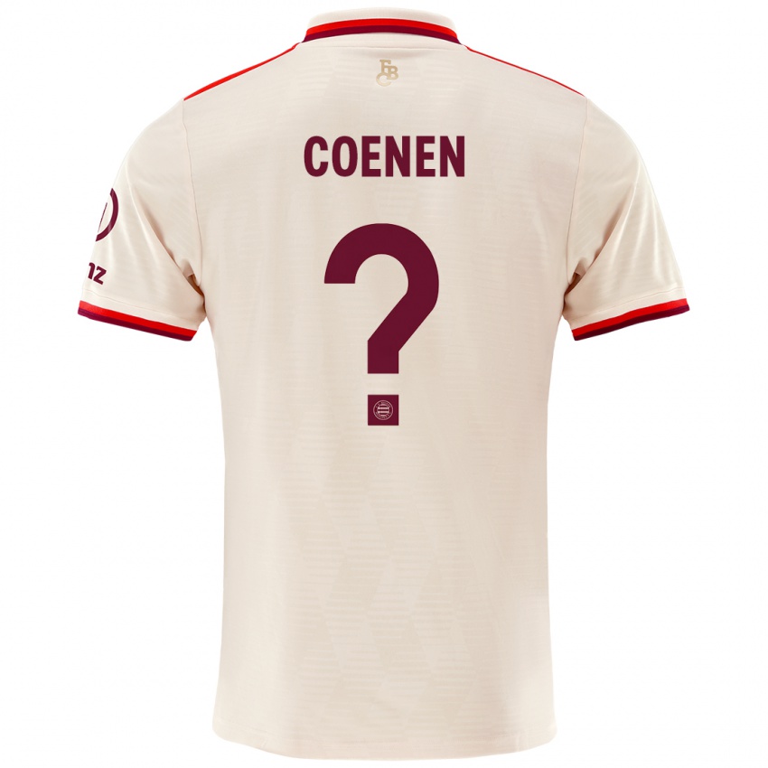 Criança Camisola Alexander Coenen #0 Linho Terceiro 2024/25 Camisa Brasil