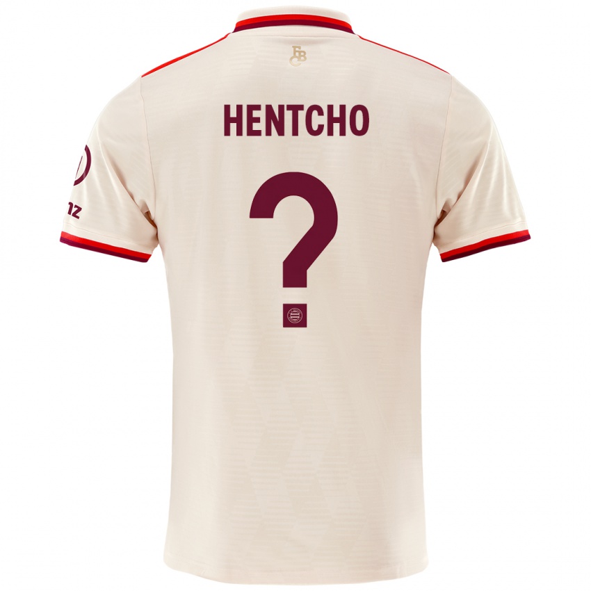 Criança Camisola Aristide Hentcho #0 Linho Terceiro 2024/25 Camisa Brasil