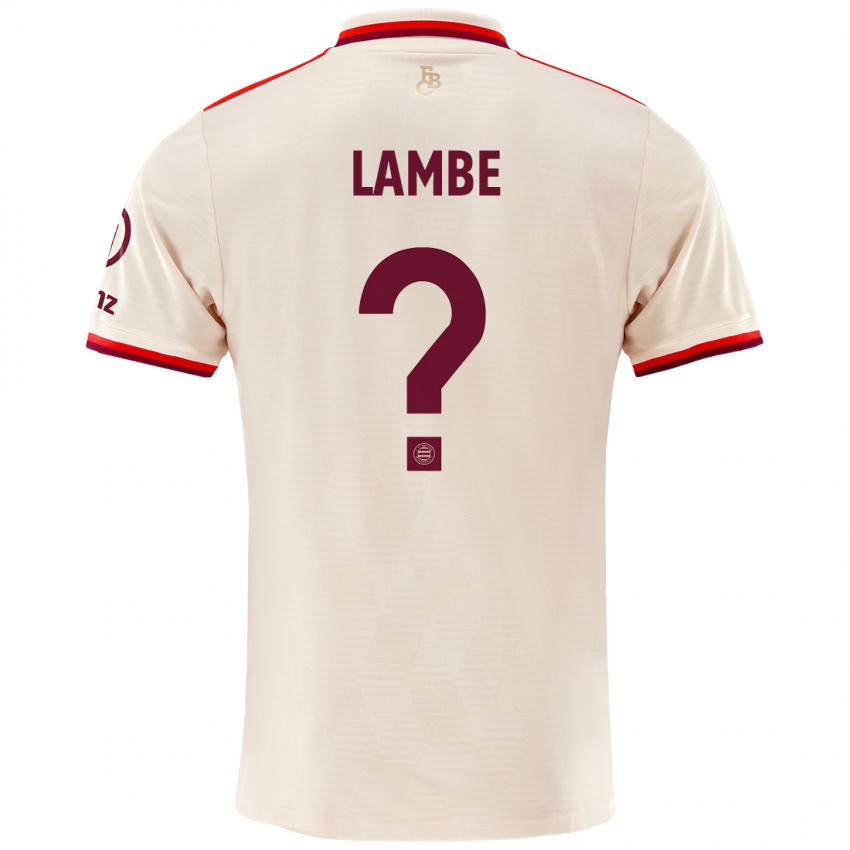 Criança Camisola Allen Lambe #0 Linho Terceiro 2024/25 Camisa Brasil