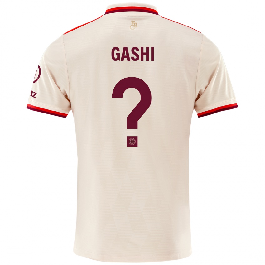 Criança Camisola Yll Gashi #0 Linho Terceiro 2024/25 Camisa Brasil