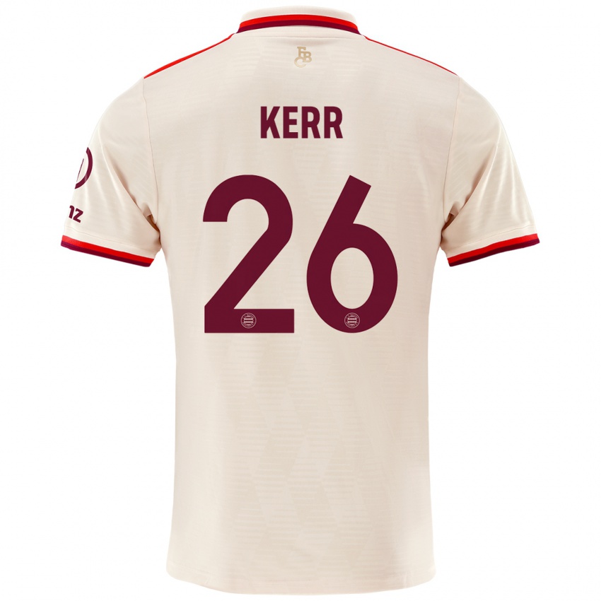 Criança Camisola Samantha Kerr #26 Linho Terceiro 2024/25 Camisa Brasil